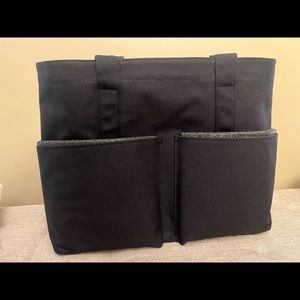 BRAND NEW DAGNE DOVER VIDA ORGANIC COTTON TOTE- SIZE LARGE, ONYX